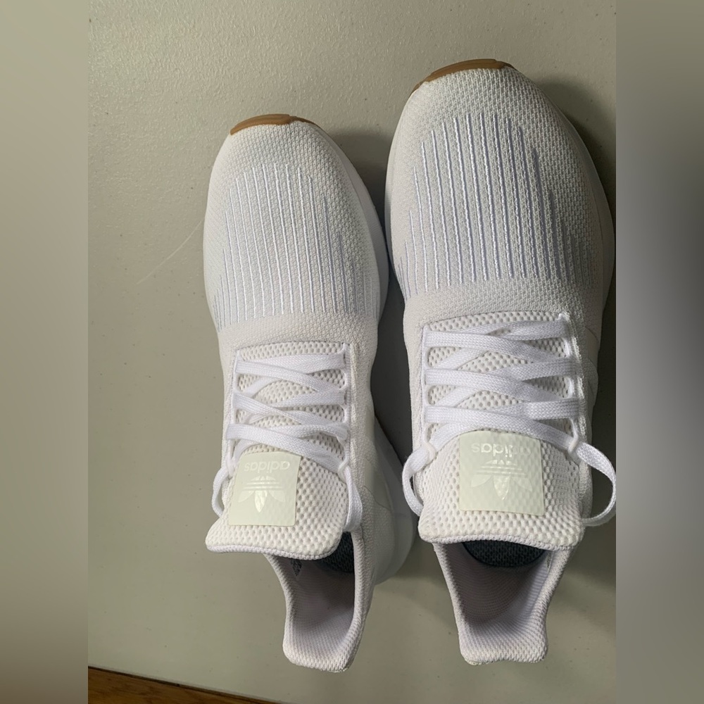 Adidas Men's Sneakers Bundle, US 10.5, White (Excellent) & Gray (Minor Scuffs) - Picture 3 of 13